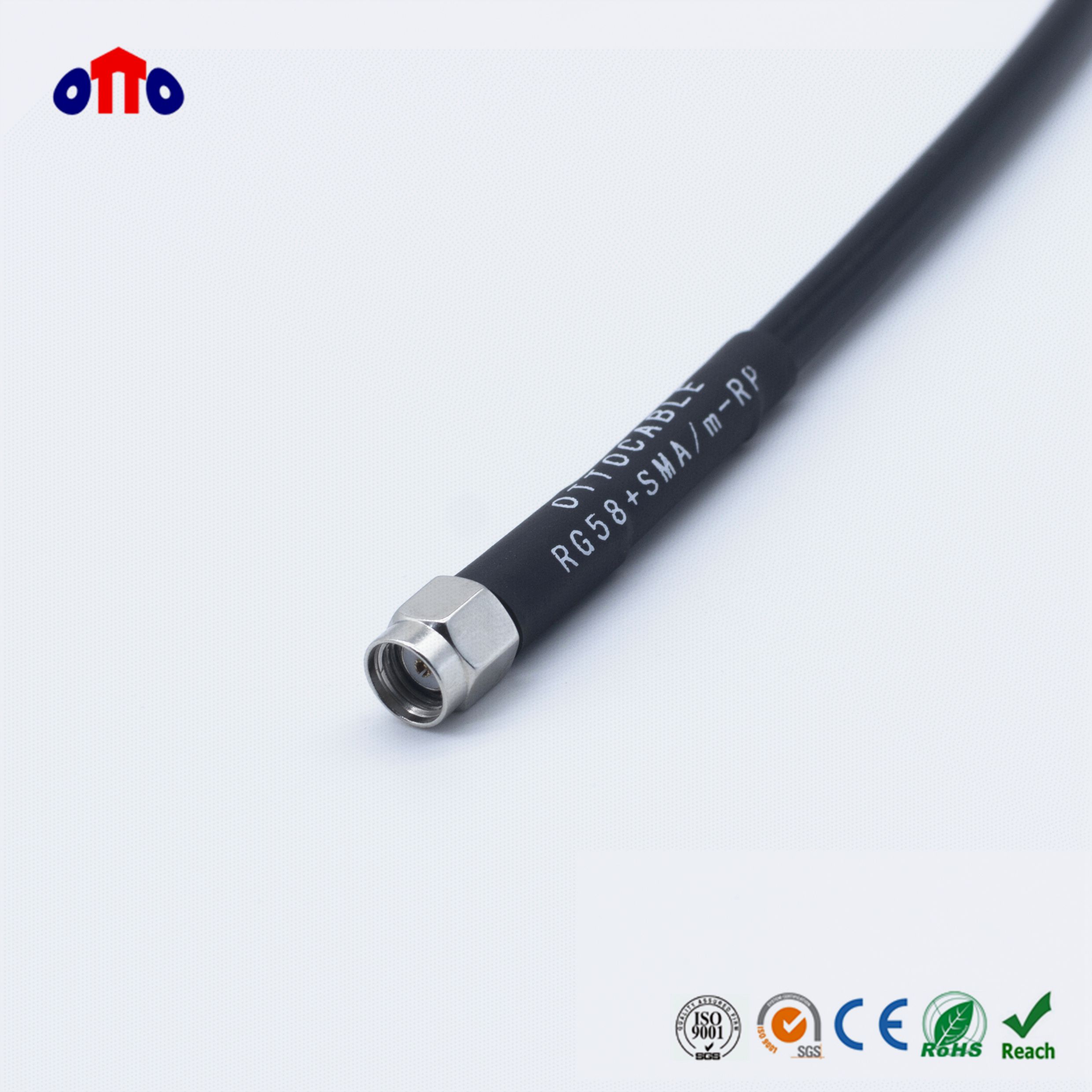 RG58+SMA 反极性公头_副本